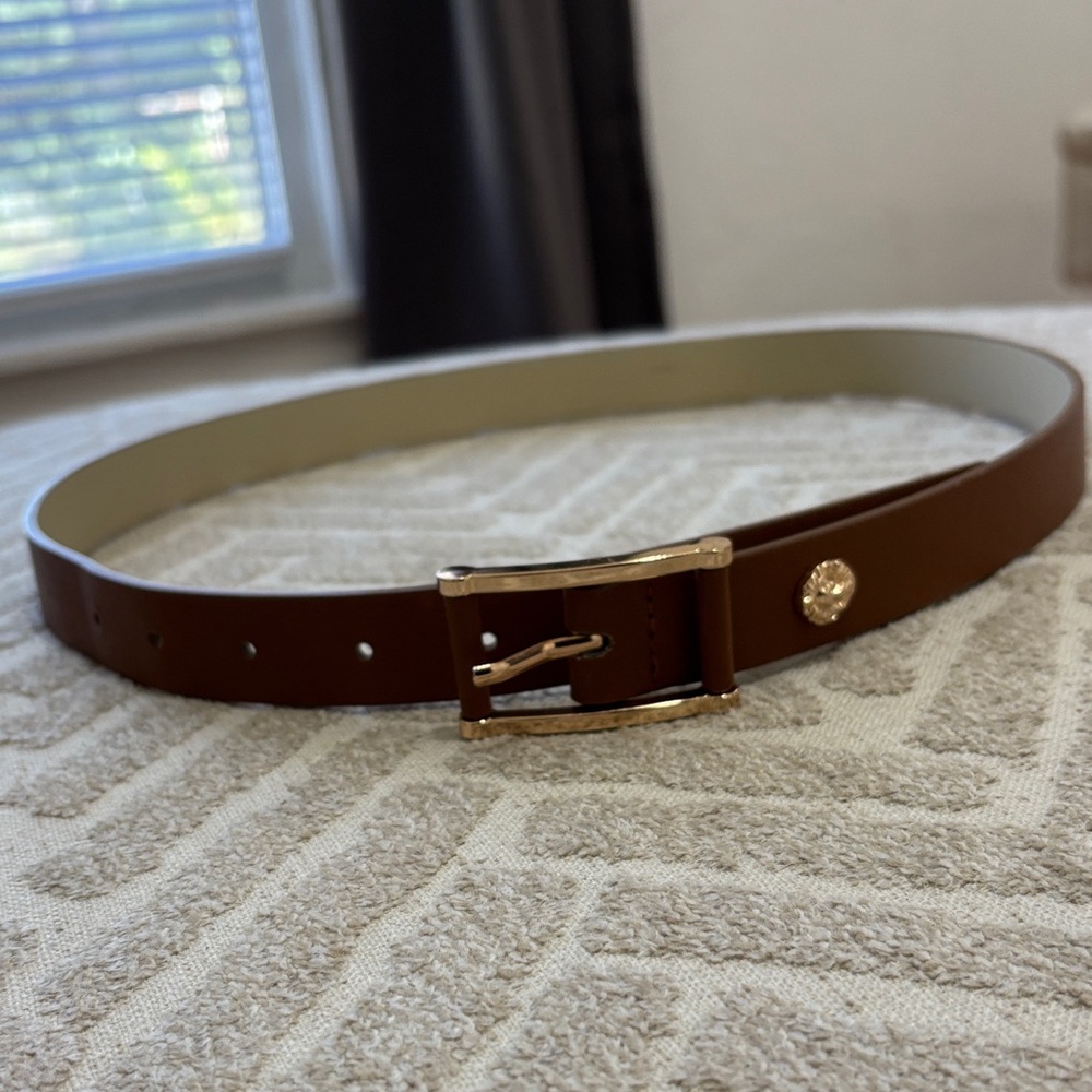 Classic Brown Leather Belt
